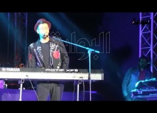 سعد لمجرد ي شعل حفل بورتو كايرو بأغاني عمرو دياب