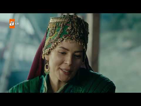 المؤسس عثمان الحلقة 219 فرح السيدة مالهون بطفلها