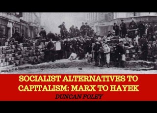 Socialist Alternatives To Capitalism Marx To Hayek With Duncan Foley