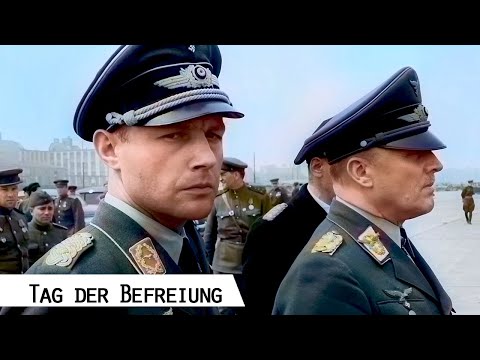 8 Mai 1945 Kapitulation Der Wehrmacht In Berlin Koloriert Mit Künstlicher Intelligenz