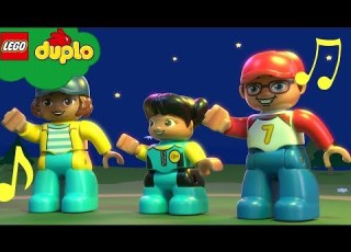  LEGO DUPLO Head Shoulders Knees And Toes Song Nursery Rhymes Cartoons And Kids Songs