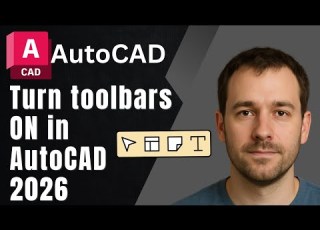 AutoCAD 2026 Turn On Toolbars Restore Menu Bar Fast Fix
