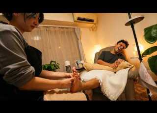 ASMR Extremely Painful Foot Reflexology For Blood Circulation Body Detox In Tokyo