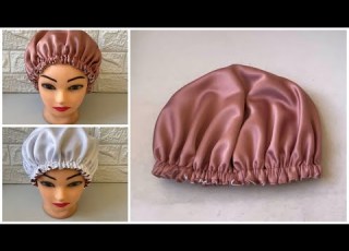  طريقة صنع قبعة بوني ساتان مزدوجة الجوانب تبقى طوال الليل How To Make A Double Sided Satin Bonnet