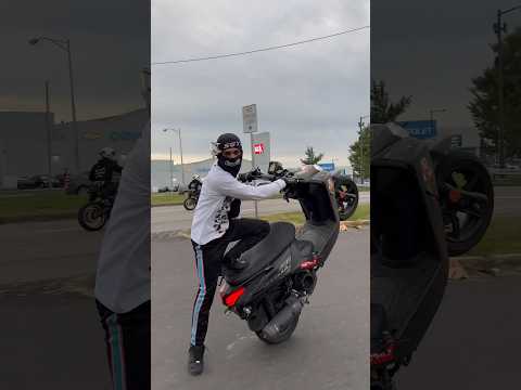 Could You Wheelie A Scooter Like This Yamaha Zuma Wheelie Yamaha Zuma125 Moped 125cc