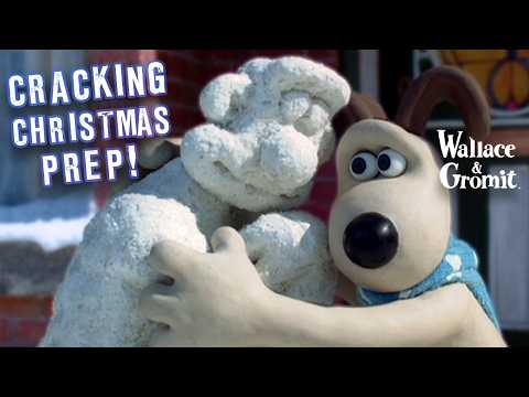 From Snow Shovelling To Turkey Tech Wallace Gromit S Cracking Christmas