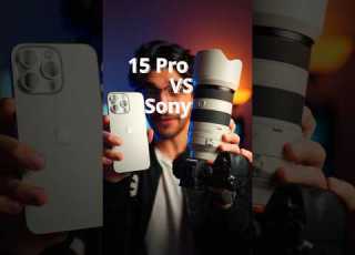  IPhone 15 Pro Max 5x 120mm VS Sony Full Frame 120mm Portrait Shots