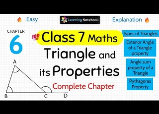 Class 7 Maths Triangle And Its Properties Class 7 Maths Chapter 6 Triangle And Its Properties