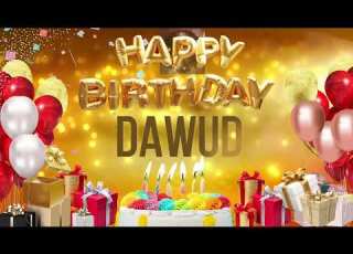 Dawud Happy Birthday Dawud