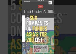  5 SGX Companies On Forbes Asia S Top 200 List