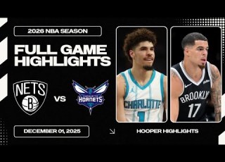  Charlotte Hornets Vs Brooklyn Nets Full Game Highlights Dec 1 2026 NBA Season
