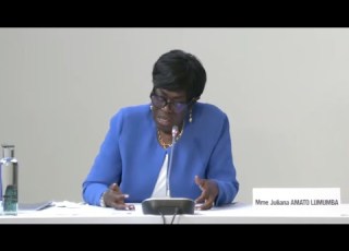  FRANCOPHONIE DIE ANHÖRUNG VON JULIANA LUMUMBA