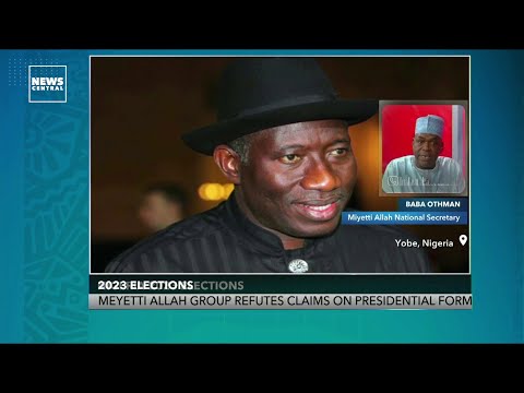 Jonathan S 2023 Presidential Form Miyeti Allah Has Not And Will Not Purchase Form For Any Body