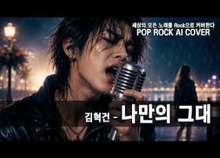 나만의 그대 Warrior 김혁건 미친 고음 폭발 High Pitched Explosion K POP ROCK AI COVER