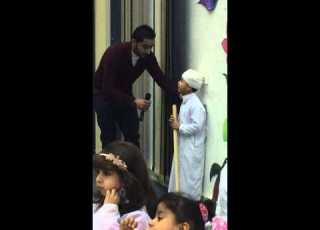 الطفل نادر عبد الباري الاحرش في دور الفلاح