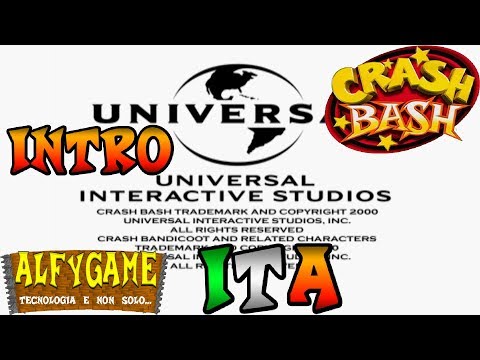 Crash Bash TITLE SCREEN In Italiano Sony Computer Entertainment Europe Presents