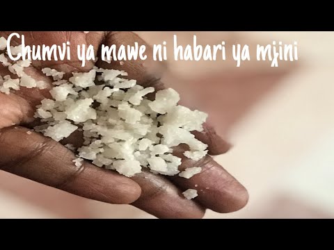 Maajabu Makubwa Ya Chumvi Ya Mawe Katika Mahusiano