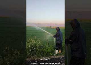 آبیاری زمینهای کشاورزی به روش قطره باران لاسبید بهبهان ۱۴۰۲ ۱۱ ۲۰ بهبهان پاتوق