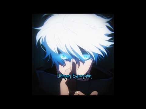 Gojo Domain Expansion Poster Boy Edit Shortvideo Anime Jjk
