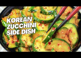 KOREAN ZUCCHINI SIDE DISH Easy Zucchini RECIPE IN 25 MINUTES Recipe By Always Yummy