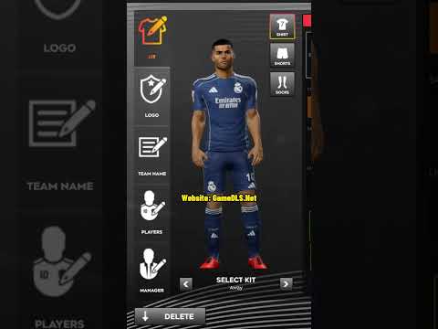 Preview Real Madrid 2025 2026 Dream League Soccer Kits DLS