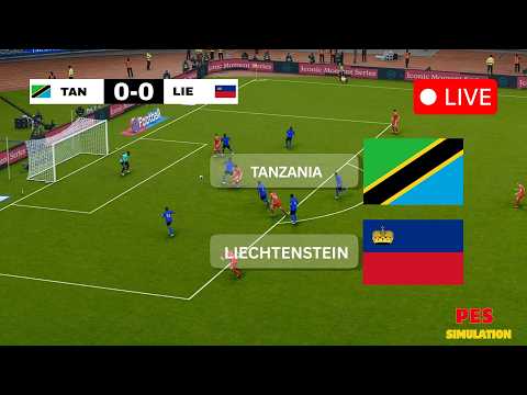 Tanzania Vs Liechtenstein International Match Today 2026 PES 21 Simulation Gameplay