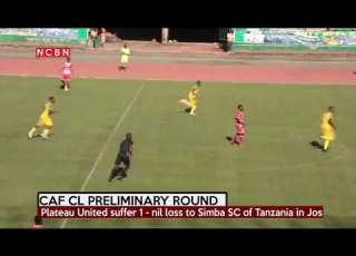 Highlights Of CAF Champion League Plateau United Vs Simba SC 29 11 2020