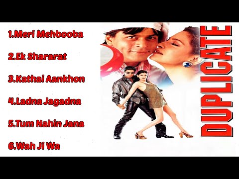 Duplicate Movie All Songs Jukebox Audio Album SRK Juhi Udith Alka Abhijeet