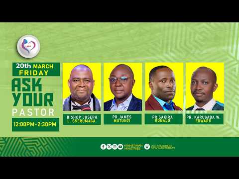 20 03 2026 ASK YOUR PASTOR LIVE INNERMAN MINISTRIES