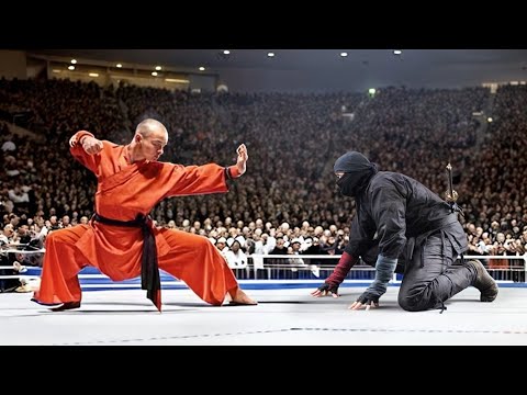 Ninja VS Kung Fu Master Shaolin Don T Mess With Shaolin Monk