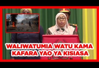 IT IS PAINFUL FOR THOSE WHO USED PEOPLE AS PAYMENTS FOR THEIR POLITICAL BENEFITS