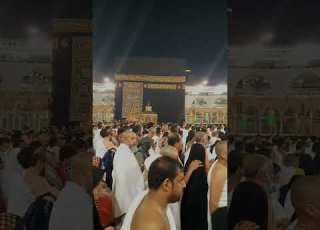  قلبي على بابك سجد يدعوك يا الله مكة الحرم الكعبة يا الله