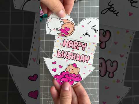 DIY Cute And Easy Birthday Card