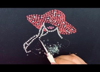 Crafts Rhinestone Crystals Tutorials أحجار الراين