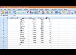 تعلم برنامج SPSS في 15 دقيقة