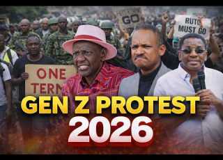 LIVE FIREWORKS IN NAIROBI AS KALONZO KARUA ORENGO MARAGA DEFY POLICE AND JOIN GEN Z FOR PROTESTS