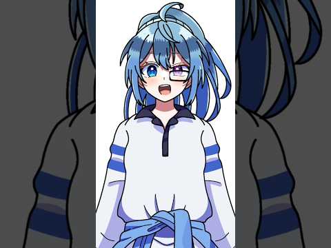 るなさんの目をカラフルピーチさんのメンバーさんの目に変えてみたら合いすぎた