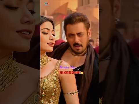 Sikandar Naache Sikandar Movie New Song Salman Khan Rashmika Mandanna Trendingsong Hindi