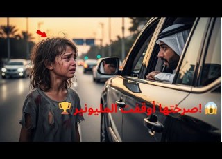  صرخت فجأة في الشارع طفلة فقيرة قلبت حياة مليونير خلال ثوان