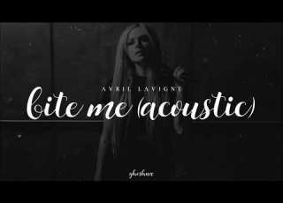 Avril Lavigne Bite Me Acoustic Lyrics