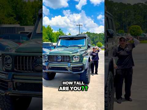 The AMG G63 4x4 Next To Normal People Shorts Mercedes Gwagon Suv