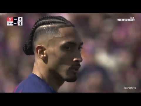 ملخص مباراة برشلونة و رايو فاليكانو 1 0 مباراة مثيرة L اهداف برشلونة و رايو فاليكانو اليوم