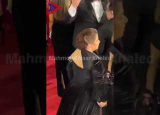 انجي وجدان في كواليس مهرجان القاهرة السينمائي الدولي