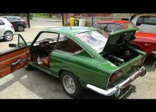 Fiat 850 Sport Vert Anglais Jantes Fergat