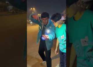  هاي عصا سحرية خليت الحذاء يطلع نار