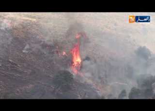 Batna Fire In Taqsrit Oued Taga Mobilizes Civil Protection And Local Authorities