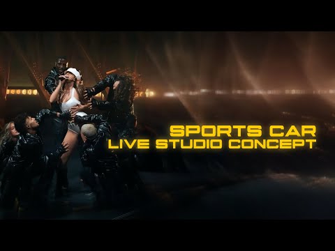 Tate McRae Sports Car Live Studio Concept Tate McRae Sports Car Live Studio Concept