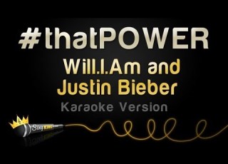 Will I Am And Justin Bieber ThatPOWER Karaoke Version