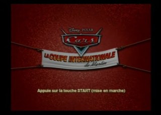 Ps2 Introduction Du Jeu Cars La Coupe Internationale De Martin De L Editeur THQ 2007