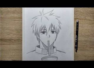  How To Draw Kuroko Tetsuya Step By Step KUROKO NO BASKET